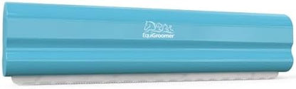 EquiGroomer 8-Inch Deshedding Brush for Dogs & Horses, Turquoise
