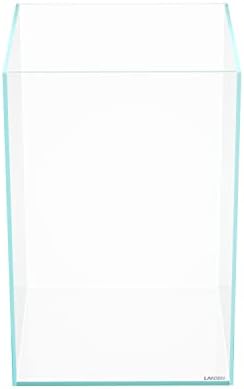 LANDEN Aquarium Tall 10 Gallon Ultra Clear Glass Rimless Fish Tank 30T