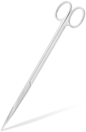 Mandala Crafts Stainless Steel 10" Straight Fish Tanks Aquarium Scissors