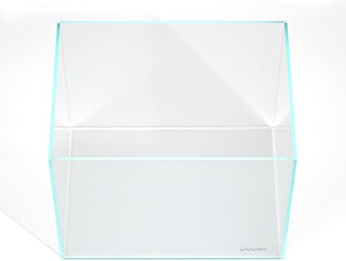 LANDEN Aquarium 60H 30 Gallon Ultra Clear Glass Rimless Fish Tank