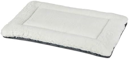 MidWest Homes for Pets Reversible Pet Bed; Machine Washable; Great for Intermediate Dog Breeds; Spotted Gray; 36"; 40236-FVGYS