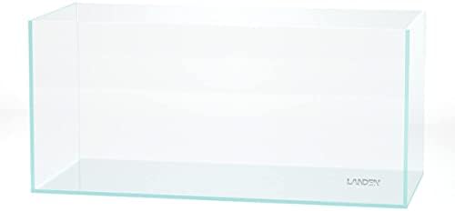 LANDEN Aquarium 100P 50 Gallon Ultra Clear Glass Rimless Fish Tank