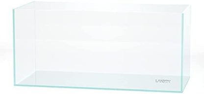 LANDEN Aquarium 100P 50 Gallon Ultra Clear Glass Rimless Fish Tank