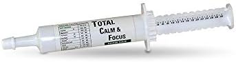 Ramard Total Calm and Focus for Horses Supplement - Magnesium & Calming Formula for Horse Show, Training, & Performance Mental Alertness Without Drowsiness, Show Safe, Horses Perfect Prep 1oz Syringe