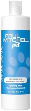 Paul Mitchell Pet Nourishing Awapuhi Shampoo, Hydrating Wash for Dogs, 16.9 fl oz