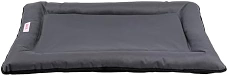 DBD3004C-M Archie 29.5" x 22.5" Traditional Oxford Waterproof Indoor/Outdoor Hand-Washable Memory Foam Camping Pet Bed, Charcoal