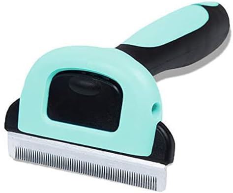 SunGrow Dog & Cat Deshedding Brush, Minimizes Shedding, Enhances Coat Health, Gentle on Skin, Suitable for Rabbits & Ferrets