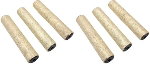 Kitty City Cat Furniture Accessories Cat Scratching Post Replacement and Only Compatible with Kitty City Playsets (Pack of 2)
