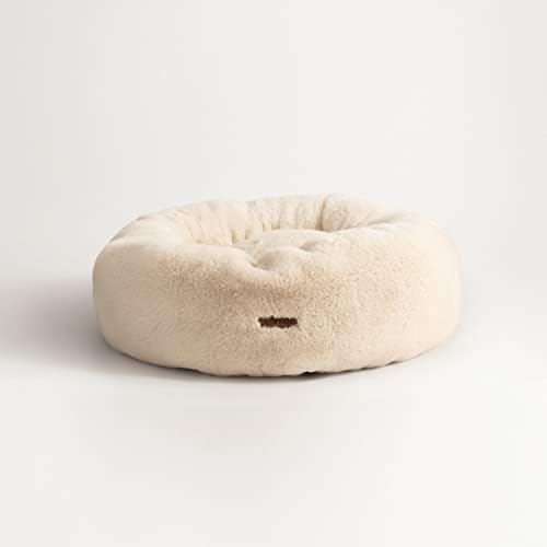 UnHide Floof Pet Bed, Extra Soft Dog Bed with Removable Faux Fur Cover