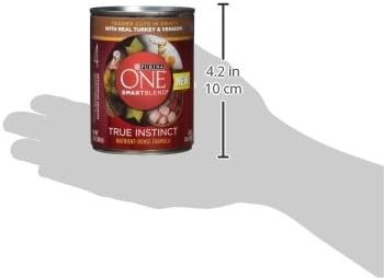 Purina ONE True Instinct High Protein Wet Dog Food, (12) 13 oz Cans