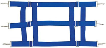 Southwestern Equine Premium Nylon Stall Guard for Horses (Royal Blue)
