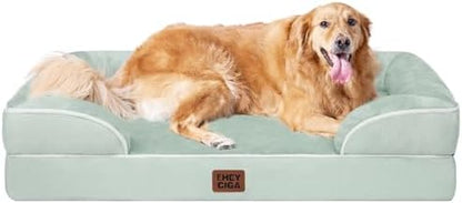 EHEYCIGA Orthopedic Extra Large Dog Bed, Waterproof Washable XL Pet Bed 44"