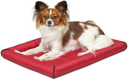 MidWest Homes for Pets Ultra-Rugged MAXX Dog Bed, Water Repellant, Easy Wipe Clean, Super Durable, Fits 24-inch Dog Crates, Red, 23L x 18W x 3H inches