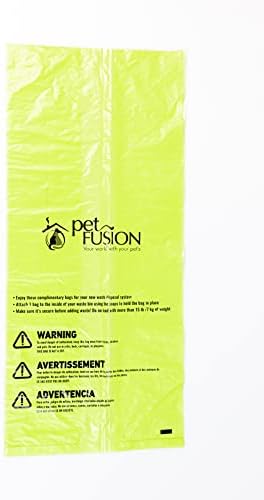 PetFusion Replacement Waste Bags, Litter and Outdoor Disposal, Leakproof