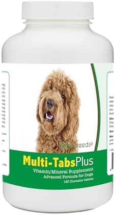 Healthy Breeds Labradoodle Multi-Tabs Plus Chewable Tablets 180 Count