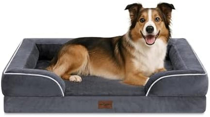 Comfort Expression Waterproof Orthopedic Dog Beds for Large Sized Dog