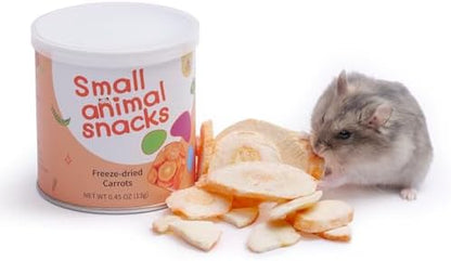 Niteangel Hamster Snack & Treats Toy - Freeze-Dried Carrots No Additive