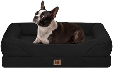 Chez Paw Orthopedic Waterproof Dog Bed for Medium and Large Dogs