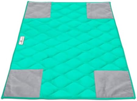 Paw Inspired PopCorner Washable Fleece Cage Liners, C&C 2x3, Green