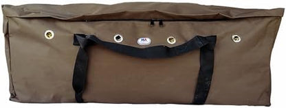 Heavy-Duty 1200 D Nylon Fabric Storage Bag, Large 44" x 20" x 16" and Extra Large 53" x 29" x 21", Brown – Majestic Ally