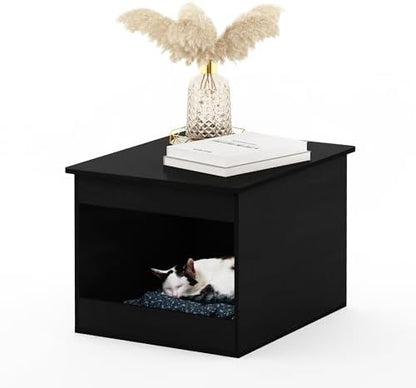 Furinno Peli Top Opening Litter Box Enclosure, Americano