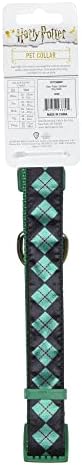 Harry Potter Slytherin Dog Collar in Size Extra Large | XLarge Apparel & Accessories for Hogwarts Houses