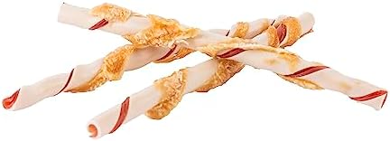 DreamBone Twists Wrapped with Chicken, No-Rawhide Chews for Dogs, 11 Count (Pack of 2)