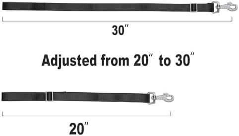 Horse Bucket Strap Hangers,Horse Suppliers Adjustable Nylon Straps up to 700 lbs for Hay Nets, Water Buckets,Hanging-Pratical and Easy Use(4 Pack), 1"x22"