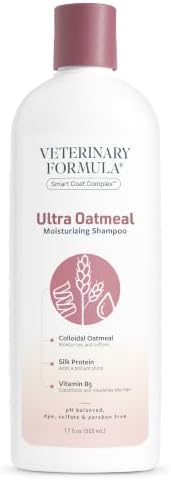 Veterinary Formula Smart Coat Ultra Oatmeal Moisturizing Dog Shampoo, 17oz