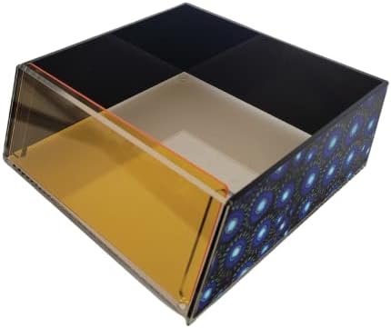 Flipper Ultra Clear Aquarium Top Down Underwater Viewer with Removable Orange Filter for Coral and Fish Observation - Aquarium Filter with Unique Artwork Box - Ideal for Color Coral and Reef Pictures