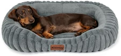 Orthopedic Dog Bed, Memory Foam Bolster Bed for Large Dogs