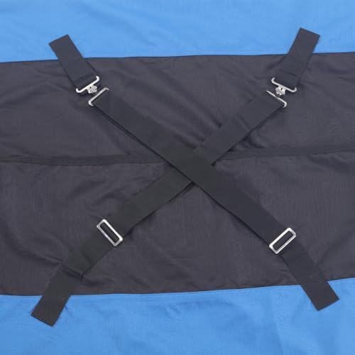 1200D Horse Blanket, 0g No-Fill Waterproof Turnout Rain Sheet