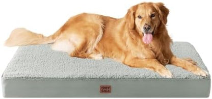EHEYCIGA Orthopedic Dog Bed Extra Large with Removable Washable Cover, 44IN