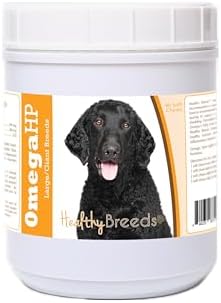Healthy Breeds Curly-Coated Retriever Omega HP Fatty Acid Skin and Coat Support Soft Chews 90 Count