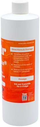 Toltrazuril 5.0% for Horses, Dogs, Cats, 500mL/16.9 Ounce, for Non-Food Chain Animals, Peanut Butter