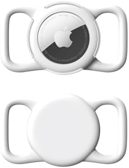 Waterproof AirTag Holder for Dog Collar, Soft Slide-On Dog AirTag Holder