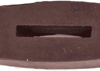 Shires Rubber Rein Stops Pack of 2 Brown
