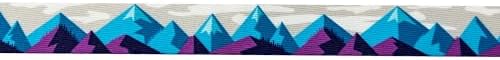 Wolfgang React Dog Leash Rockypeaks Print Large