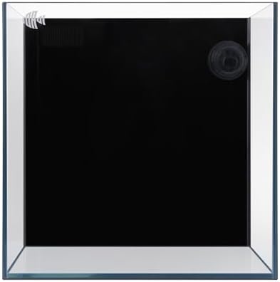 Coralland 8-Gallon Saltwater Aquarium - Ultra Clear Low Iron Glass, 45° Angled Joint Design, Crystal Clear Viewing, Perfect for Marine Fish & Reef Tanks & Freshwater