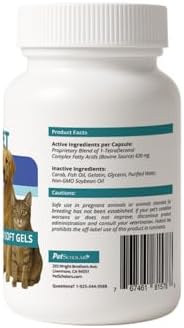 1TDC Dental & Joint Health Softgel Supplement for Dogs & Cats, Supports Oral Health, Stamina, Mobility, Muscle Strength & Recovery, Maintains Skin & Coat Health of Pets (60 Soft Gels)