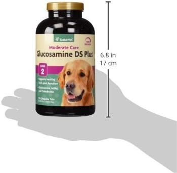 NaturVet Moderate Hip & Joint Care w/Chondroitin & MSM, Dogs & Cats, 120ct