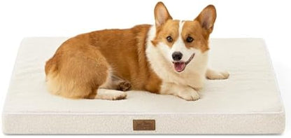 COZY KISS Flat Dog Bed Mat Washable for Large Sized Dogs, L 36x27 inch