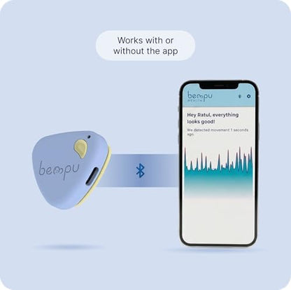 Baby Movement Monitor - Sleep Monitor with Gentle Vibration Alerts