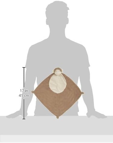 Angel Dear - Brown Monkey, Blankie, 1 Count (Pack of 1)