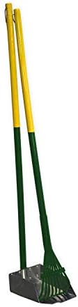 Four Paws Dog Rake & Scooper Set for Pet Waste Pick-Up, Small, 2 Count