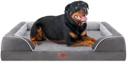 Comfort Expression Waterproof Orthopedic Dog Beds for Extra Large Dog