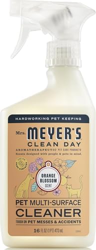 MRS. MEYER'S CLEAN DAY Pet Multi-Surface Cleaner, Orange Blossom, 16 fl oz