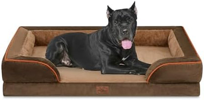 Comfort Expression Waterproof Orthopedic Dog Beds for Extra Large Dog