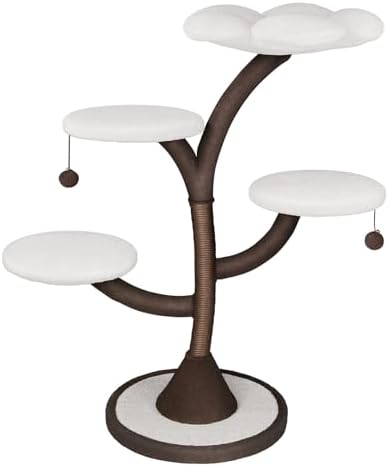 Mavpet Multi-Level Modern Cat Tree, Flower Cat Tree