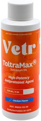 Toltrazuril 5.0% for Horses, Dogs, Cats, 120mL/4 Ounce, for Non-Food Chain Animals, Chicken